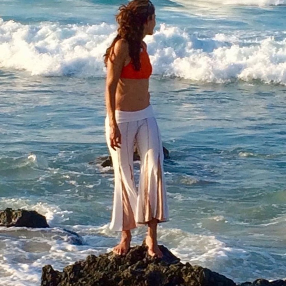 Boho yoga Women’s Star-Dancer Capri Pants